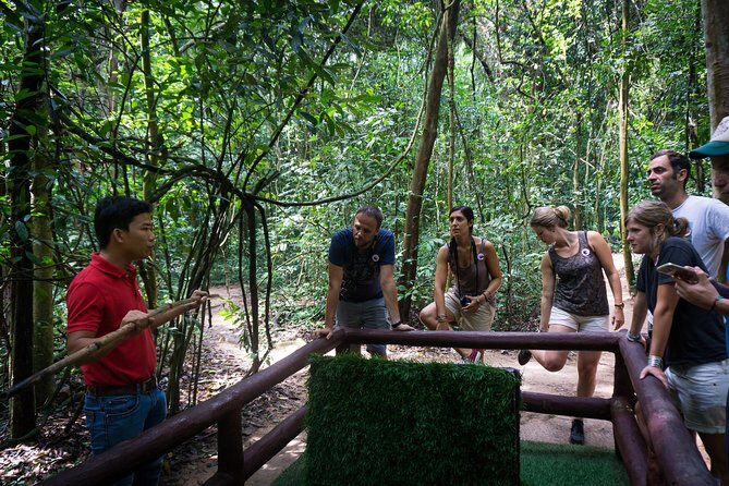 Afternoon Cu Chi Tunnels - Small Group Half-Day Tour - Trap doors and dangerous traps: why the security mattered
