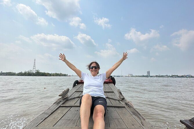 Ben Tre - Coconut Land Private One Day Guide Mekong Delta Tour Excursion - Ham Luong River by boat: the Mekong Delta’s slow lane