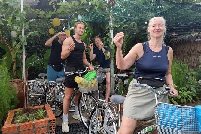 Biking and Cooking Class in Can Tho Rural - Stop One in the Garden Outskirts: Fruit, Flowers, and Fresh Air