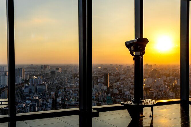 Bitexco Financial Tower: Saigon Skydeck General Admission Ticket - Air-conditioned break from heat, plus why that matters here