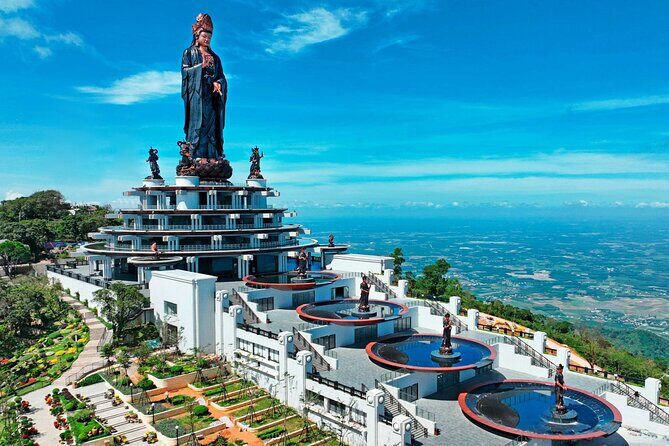 Black Virgin Peak, Cu Chi Tunnels & Cao Dai Temple - Private Tour - Black Virgin Peak cable car: the views do the talking