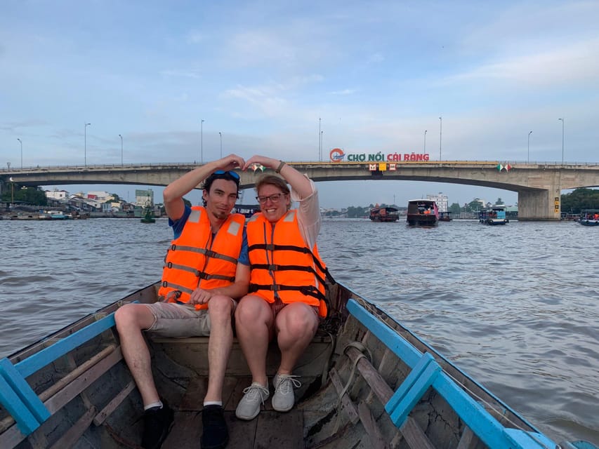 Cai Rang and Phong Dien Floating Market Explore Mekong Delta - The canal scenery between markets: why “small waterways” matter