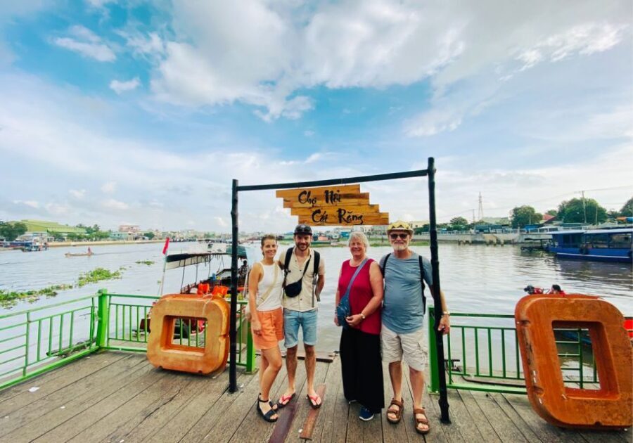 'Cai Rang' Floating Market 2-Day Tour With Biking & Boating - Van rides, lunch breaks, and when you actually get downtime