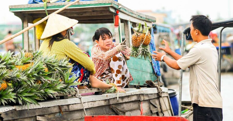 'Cai Rang' Floating Market 2-Day Tour With Biking & Boating - Bánh xèo and slow-food energy before the market