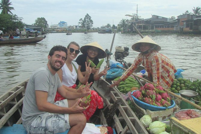 Cai Rang Floating Market Biking Cooking Class in Can Tho Rural - Phong Dien Floating Market: The More Personal Mekong Feeling