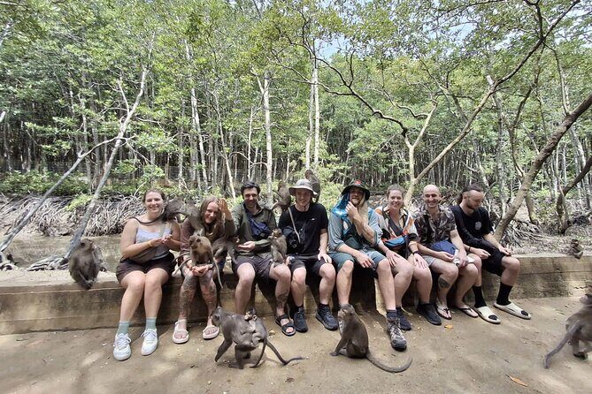 Can Gio Mangrove Adventure: Speedboat with Monkey Island - Crocodile Farm and the wartime links you’ll notice