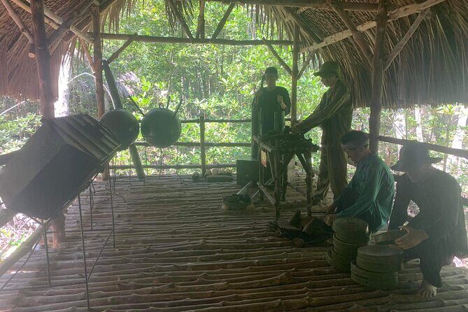 Can Gio Mangroves - Monkey Island by Motorbike and Scooter - Monkey Island: hundreds of monkeys and Vietnam War hiding spots