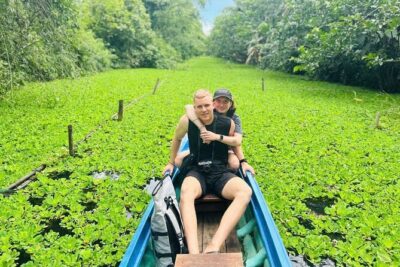 Can Tho: Lung Ngoc Hoang Nature Reserve & Hidden Forests - The canal cruise: water hyacinth, quiet channels, and real bird noise