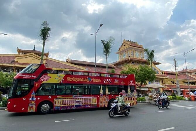 City Sightseeing Saigon Bus Tour - Open-top views and air-conditioned comfort on Saigon’s main streets