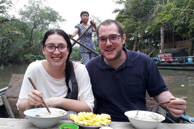 Classic Mekong Delta & Cai Rang Floating Market Enjoy 1 Day from Ho Chi Minh - A second Cai Rang pass with fruit gardens and small canals