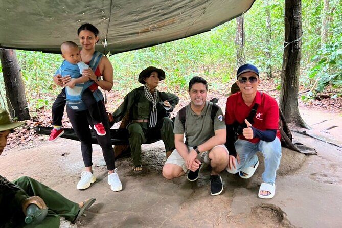 Combine Cu Chi Tunnels & City Tour by DGT - Entering Cu Chi Tunnels: film, command center, and the survival reality