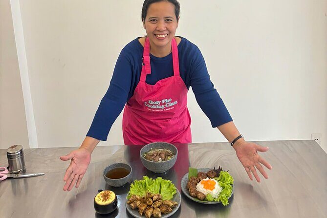 Cook 4 Local Vietnamese Dishes In Pink-themed Class & Market Tour - Menu wins: the pho-making confidence factor