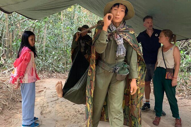 Cu Chi Tunnels Half Day Of Adventure - The guide makes or breaks it: Ken and Mr. Chien as your storyline drivers