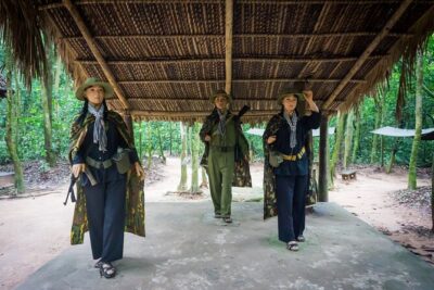 Cu Chi Tunnels Half-Day Tour: Big Group Vietnam War Experience - Getting picked up at 8:00 and staying comfortable on the road
