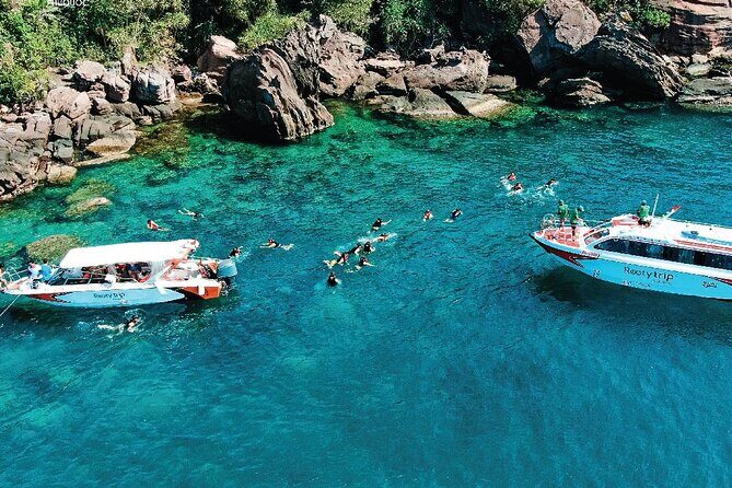 Discover 2 Islands of Phu Quoc by boat - Snorkeling at Gam Ghi (or Buom): where the water time counts