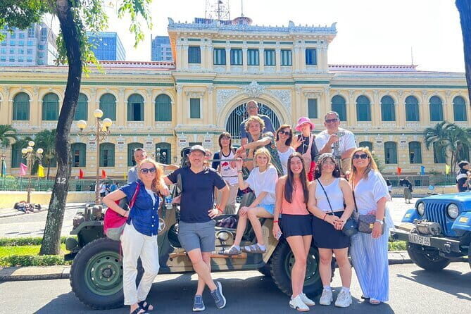 Explore HCMC by US Army Jeep: History & Food - Open-Air Former US Army Jeep: why the ride is the point