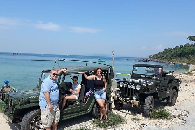 Explore the north of Phu Quoc island by private US Army Jeeps - Stop 5: Starfish Beach swimming, snorkeling, and the season reality