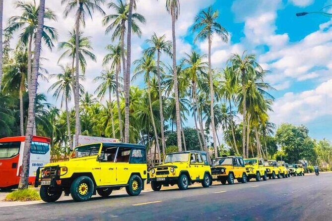 From HCM or Mui Ne: Mui Ne Jeep Sunrise/Sunset & ATV Adventure - Mui Ne Fishing Village: Round Boats in Action