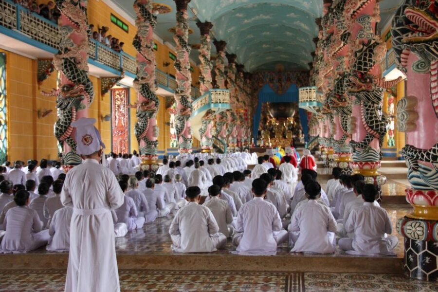 From Ho Chi Minh: Black Virgin Mount And Cao Dai Holy Mass - Black Virgin Mountain temples and caves: what to watch on the way up