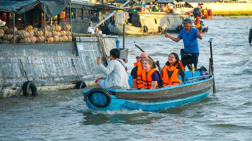 From Ho Chi Minh: Mekong & Cai Rang Floating Market 2D1N - My Khanh Ecotourism Village and Truc Lam: Gardens, an Ancient House, and Optional Learning