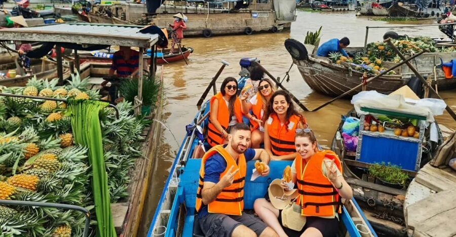 From Ho Chi Minh: Mekong Delta 3 days and Cai Rang Floating - Can Tho at night: Ninh Kiều makes the city feel walkable