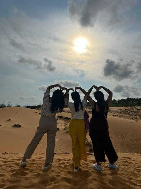 From Ho Chi Minh: Mui Ne daily tour (With Jeep Or ATV) - Red sand dunes at sunset: great photos, but watch the timing
