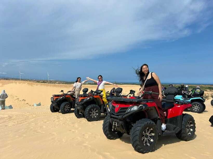 From Ho Chi Minh: Mui Ne daily tour (With Jeep Or ATV) - White dunes and ATV/jeep access: confirm what you’ll pay for
