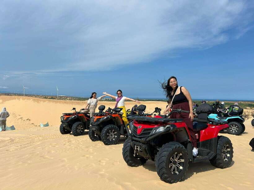 From Ho Chi Minh: Mui Ne daily tour (With Jeep Or ATV) - English-speaking guide and small comforts that help the day move