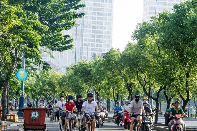 Half Day - Saigon Off-the-Beaten-Path - City Cycling Tour - District 4: trading District 1 shortcuts for street-level Saigon