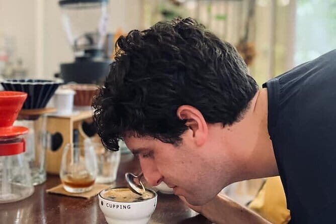 Hands-on making 3 Iconic Coffees of South Central North Vietnam - Stop 4: Hanoi egg coffee (North Vietnam)