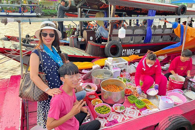 HCM: 2-Day Mekong Delta Floating Market with Cooking & Bike Ride - Vinh Trang Pagoda: a quiet reset before boats and islands