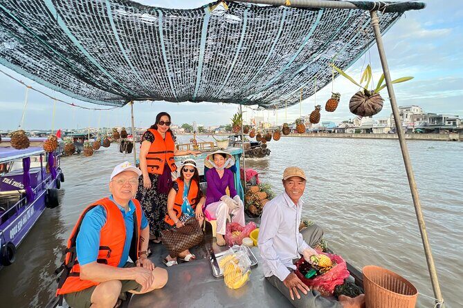 HCM: 2-Day Mekong Delta Floating Market with Cooking & Bike Ride - Cai Rang Floating Market at peak morning: the water-world you came for