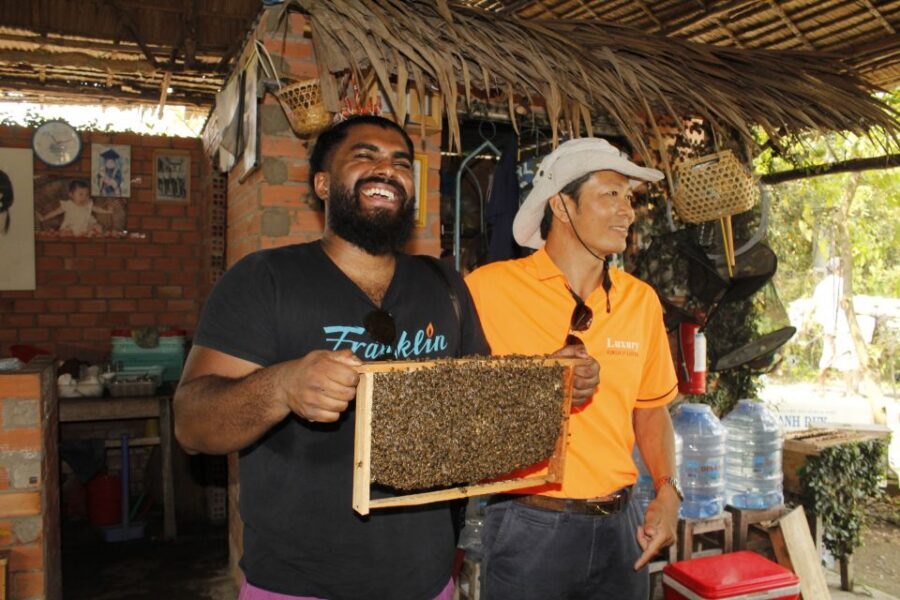 HCM: Mekong Delta, My Tho & Ben Tre Coconut Village - Unicorn Island beekeeping, honey tea, and sampans through coconut canals