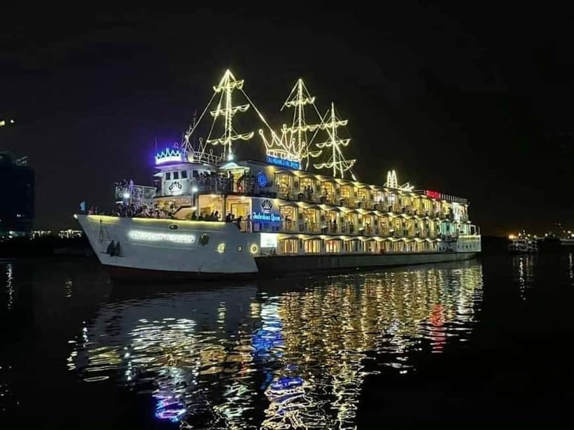 HCM: Night Experience Dinner Cruise on Saigon River - Ho Chi Minh City’s illuminated skyline from the Saigon River