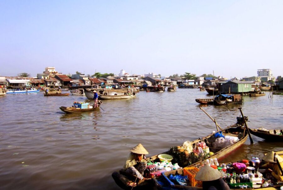 HCMC: Cai Rang Floating Market & Mekong Delta Private Tour - A boat-side vermicelli and coffee stop: small pause, real momentum