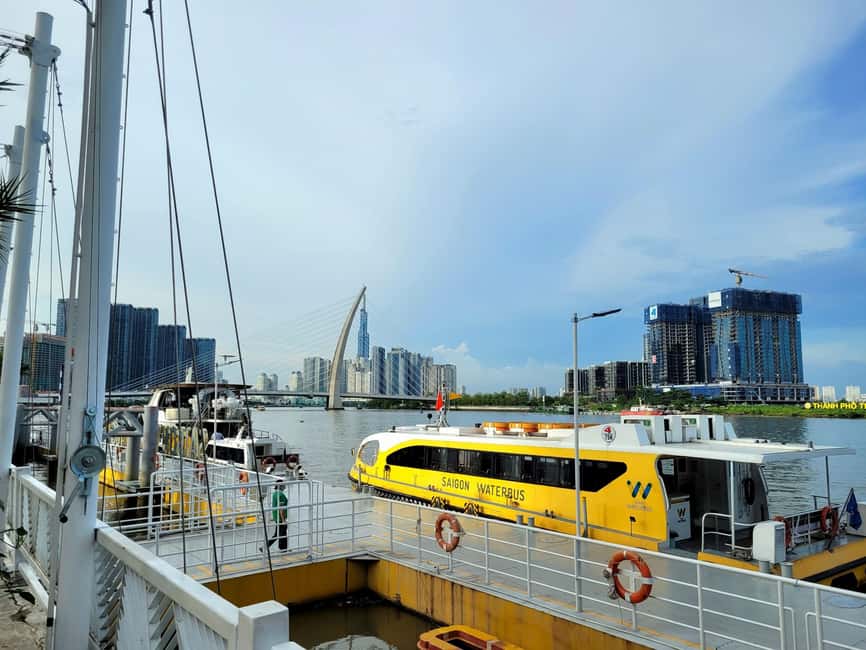 HCMC: Private or Group Sai Gon City Tour with Pickup - Bach Dang Harbor Waterbus: A Saigon Skyline Break You’ll Appreciate