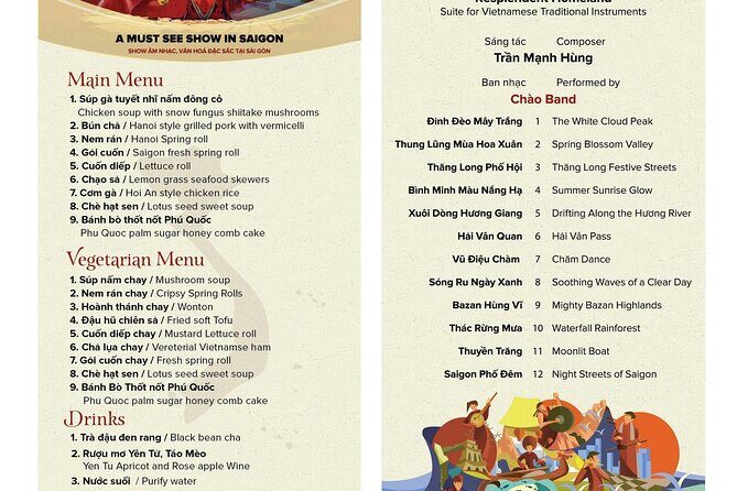 Ho Chi Minh: Chào Show with Dinner & Hotel Pickup - Value for $50.08: What You’re Really Paying For