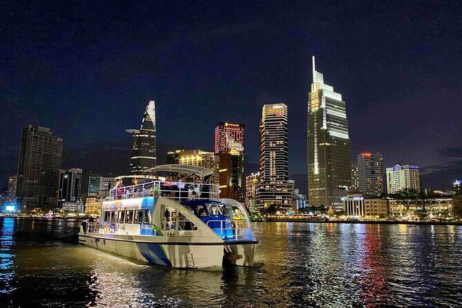 Ho Chi Minh City Lively Saigon River Sightseeing Cruise - A 45-Minute Saigon River Reset at Evening Time