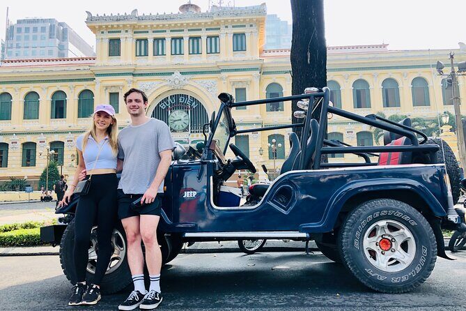 Ho Chi Minh City Private Half-Day Tour by U.S Army Jeep - Central Post Office and Notre Dame Cathedral: French lines in modern Saigon