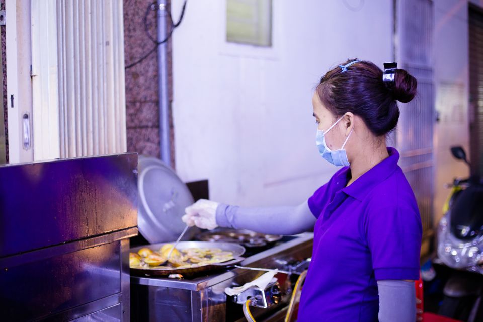 Ho Chi Minh City: Private Street Food Motorbike Tour - District 5 coconut ice cream and alleyway riding