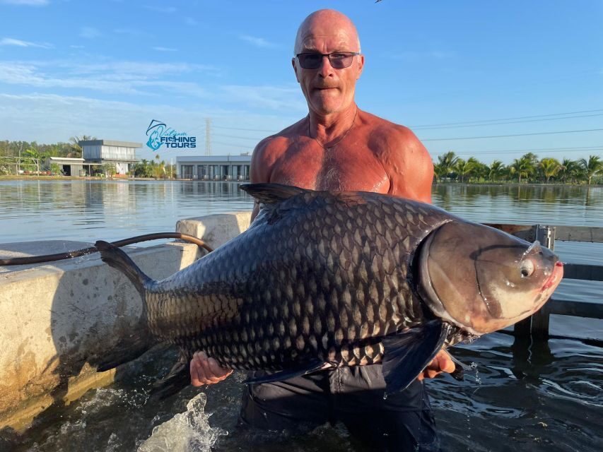 Ho Chi Minh: Giant Monster Fishing Day Tour - Inside the pond: Mekong giant catfish, carp, arapaima, and more