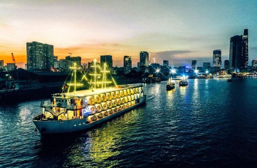 Ho Chi Minh: Private City Tour and Dinner Cruise with Buffet - Night Views From the Deck: City Lights Without the Traffic Fight