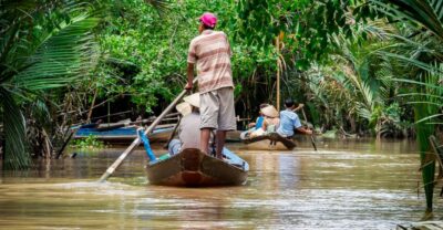 Ho Chi Minh: Top Site Must See Mekong Delta & Cu Chi Tunnel - Getting picked up near Bến Thành and settling into the ride