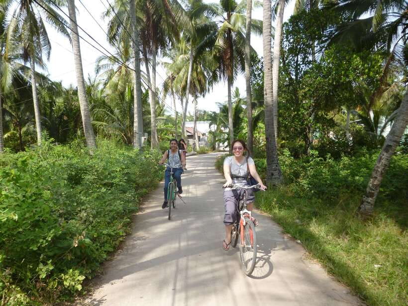 Mekong Day Tour by Car:Cai Be market, Local Island & Cycling - Fruits and Đờn Ca Tài Tử: When the Stop Turns Cultural