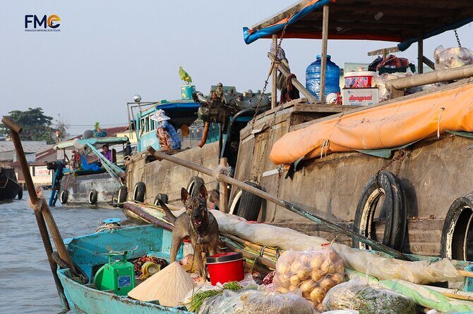 Mekong day tour Visit Cai Rang Floating Market pick up in Sai Gon - Ninh Kieu Wharf cruise: calm water, real river rhythm