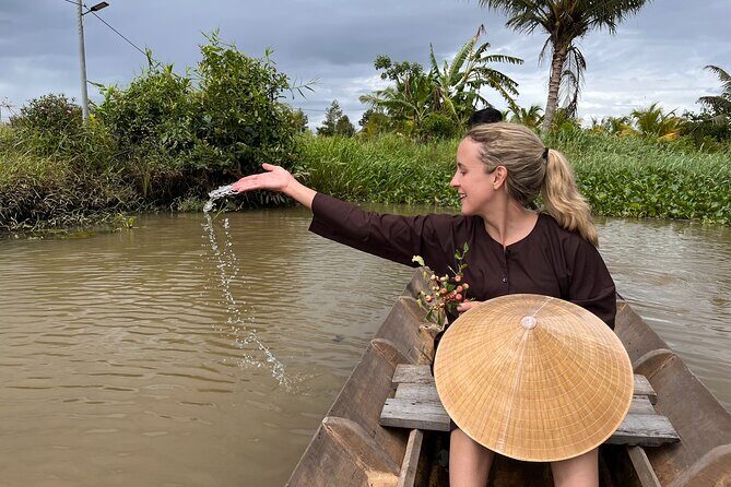 Mekong Day Trip Explore Village Bicycle CookingClass Group 12 Pax - Mekong river and Tien River boat ride: when the day slows down