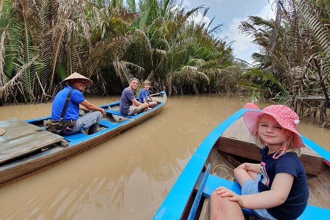 Mekong Delta 1 Day Tour - My Tho and Vinh Trang pagoda: architecture with Asian and Western influence