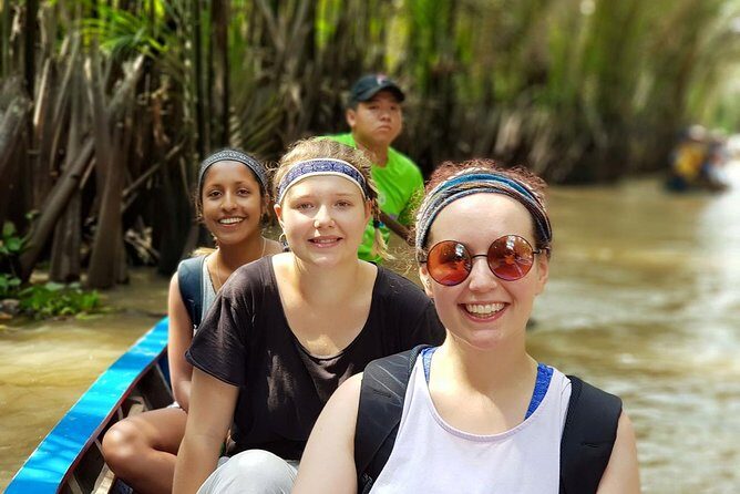 Mekong Delta 4 Islands, TukTuk, Boat, Try Khot Cake Local Cooking - Coconut candy, honey tea, and the bánh khọt cooking moment