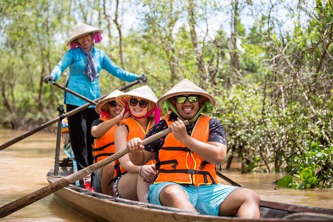 Mekong Delta Discovery Tour from Ho Chi Minh - Xe Loi cart plus rowing boat canals: the delta from a slower angle