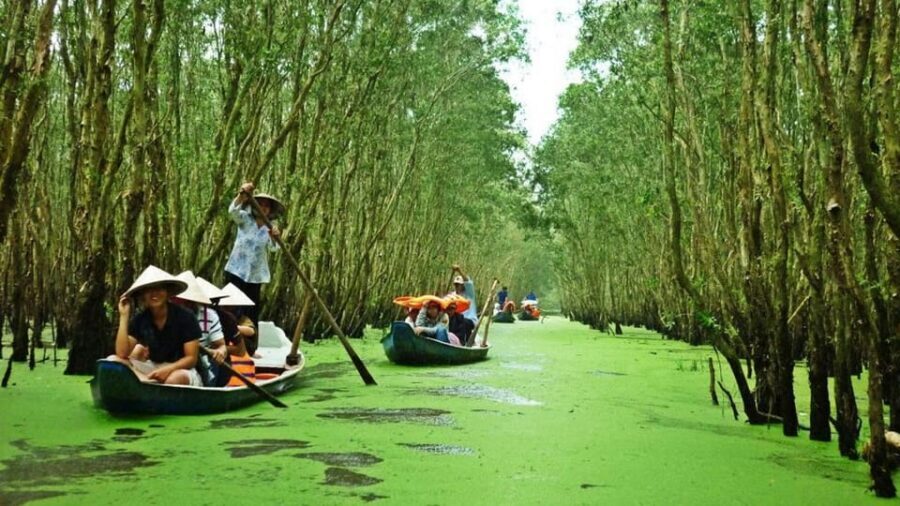 MeKong Delta Tour 1 Day - My Tho Cruise Port and the Tien River: four islets plus floating fish life